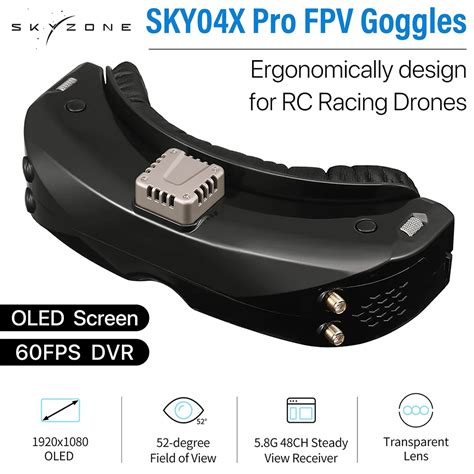 SKYZONE SKY04X PRO OLED 5.8G 48CH Steadyview。